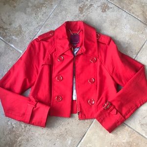 Rare Cropped Ted Baker Mini Trench